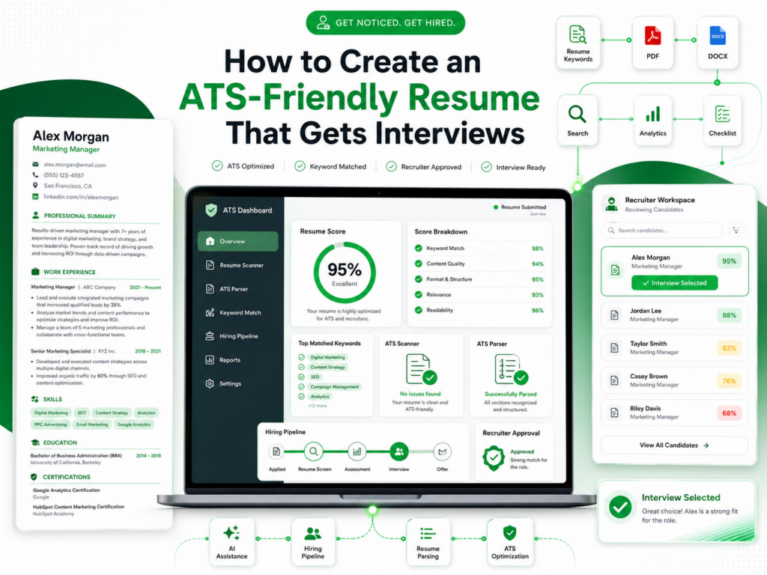 How to Create an ATS-Friendly Resume That Gets Interviews