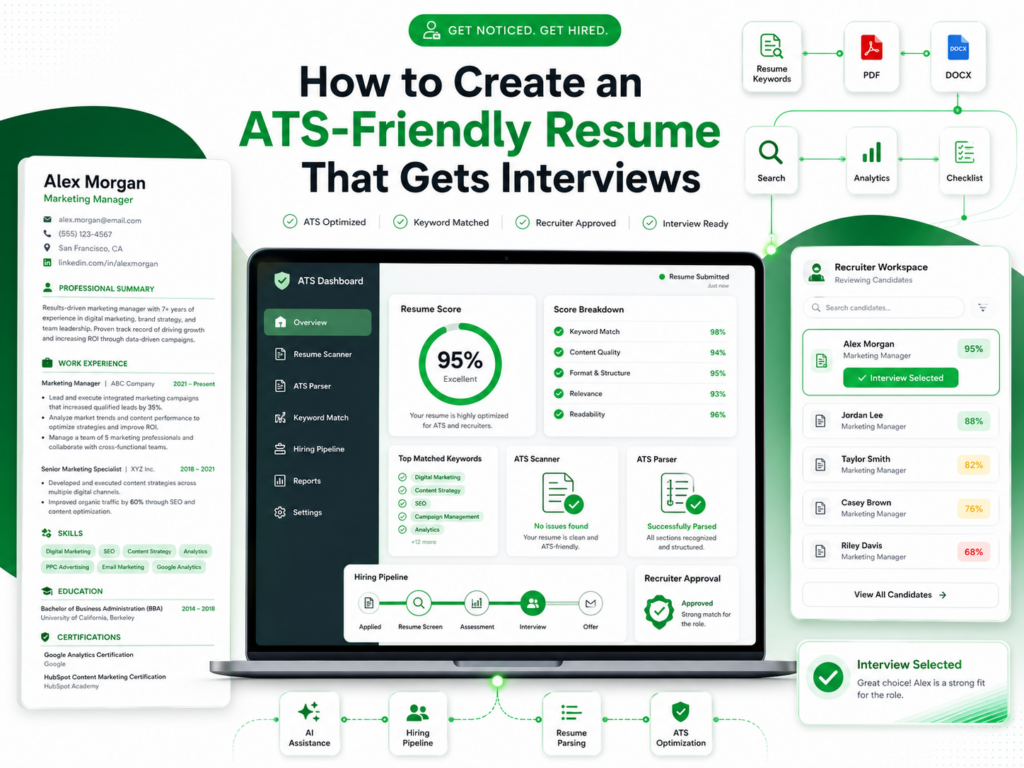 How to Create an ATS-Friendly Resume That Gets Interviews