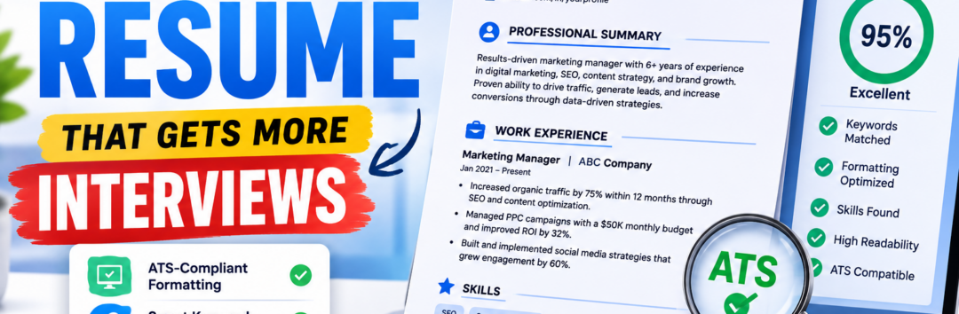 How to Create an ATS-Friendly Resume That Gets More Interviews