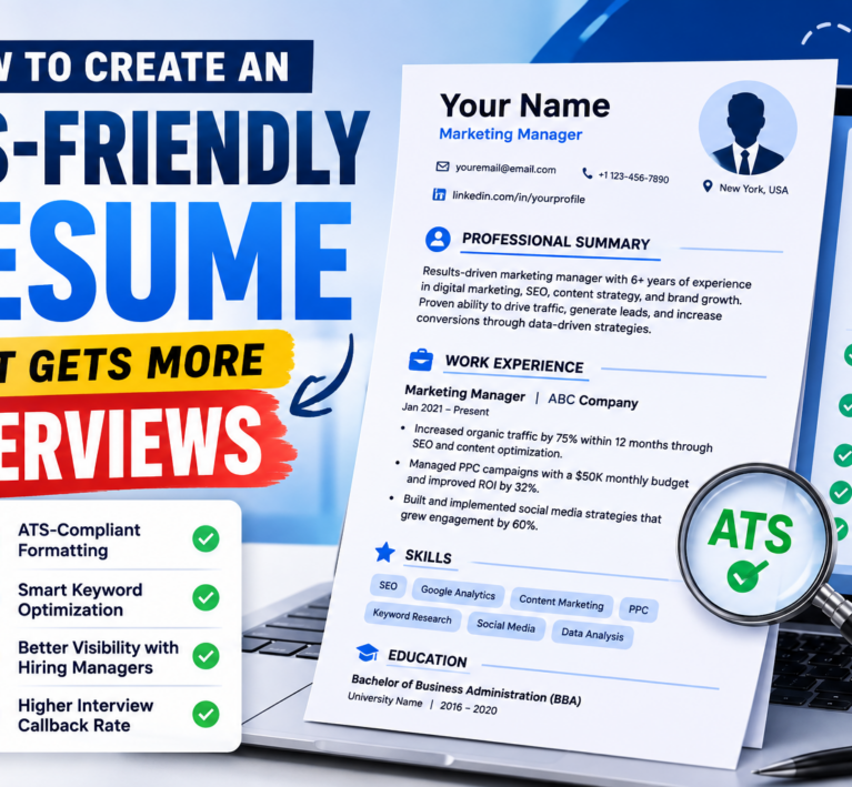 How to Create an ATS-Friendly Resume That Gets More Interviews